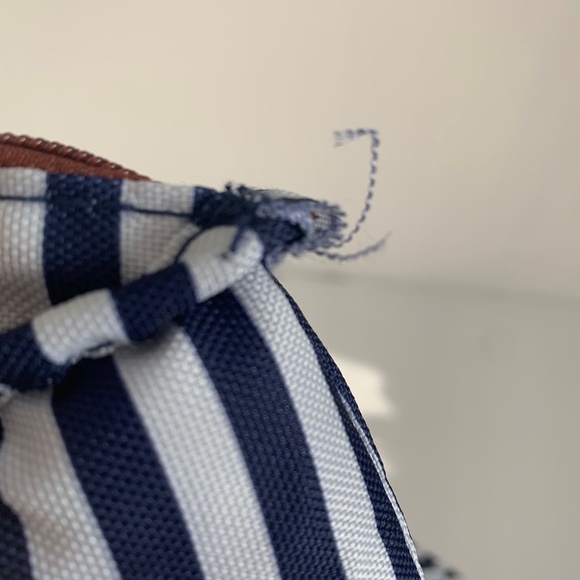 Acorn Street Insulated Wine Cooler Tote with 6 Bottle Capacity Navy Blue Party - Picture 9 of 9